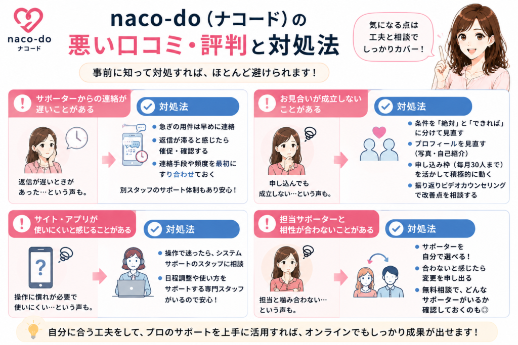 naco-do(ナコード)の悪い口コミ・評判と対処法