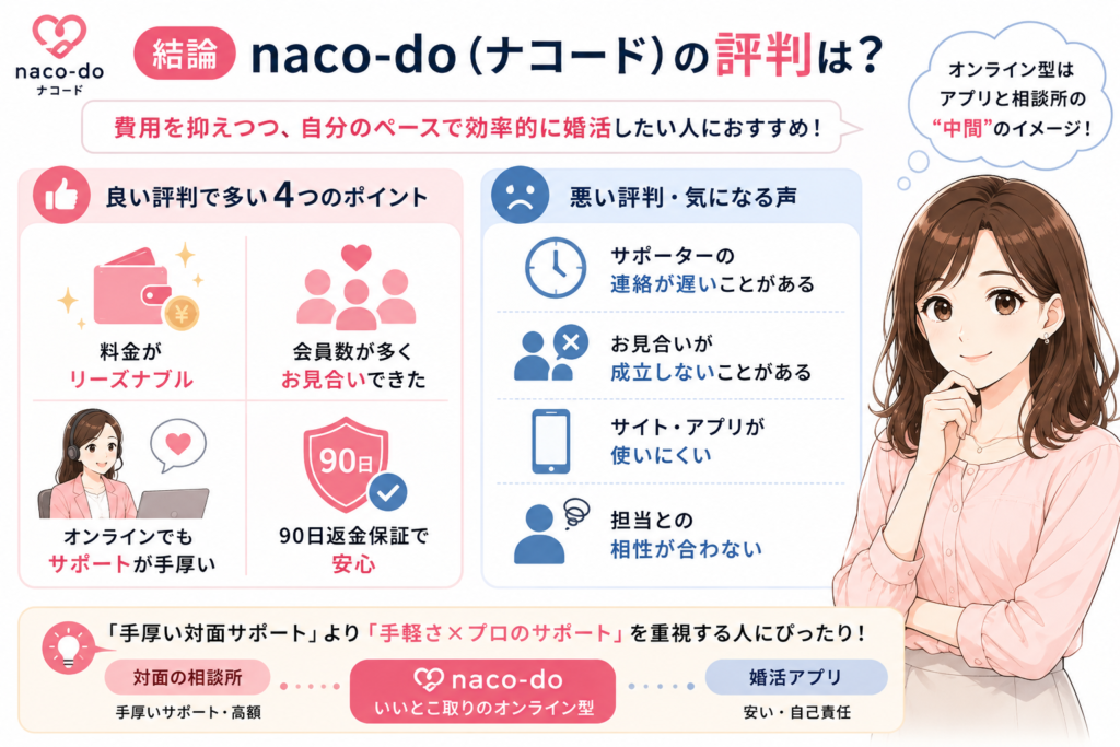 結論|naco-do(ナコード)の評判は?